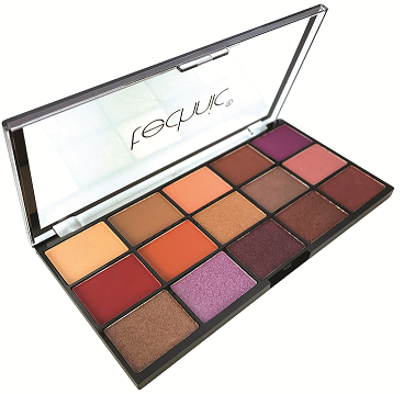 Technic Cosmetics 15 Colours Eyeshadow Palette, Peanut Butter & Jelly - ADDROS.COM